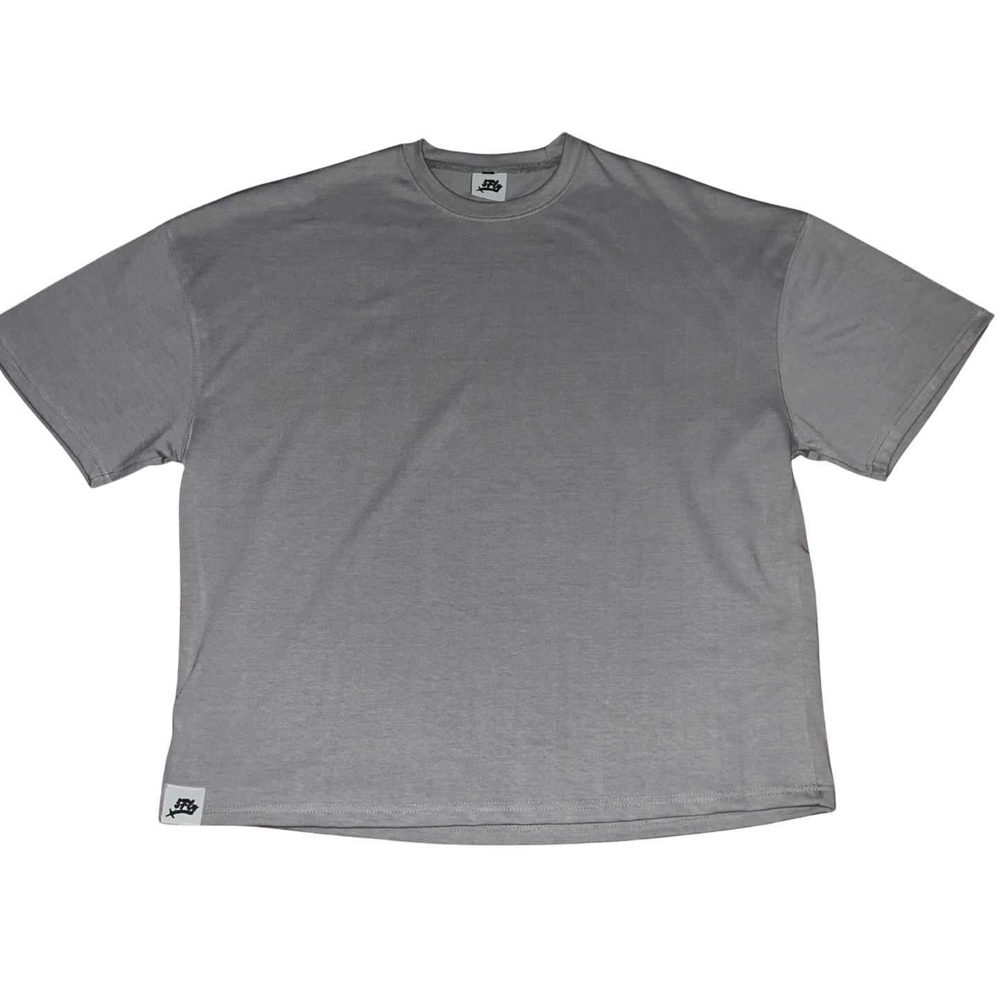 3 Fly Plain Tee- Gray