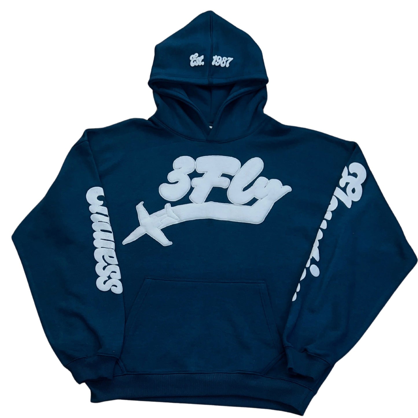 Endless Elevation Hoodie Vol. 1- DARK TEAL BLUE