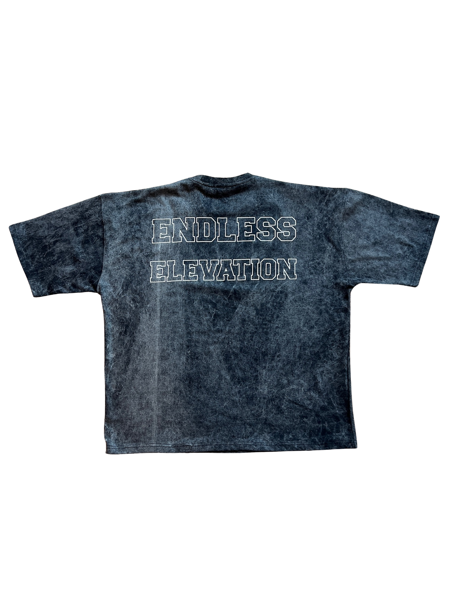 3 Fly Heavy Weight Tee-Charcoal Wash